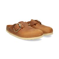 birkenstock zuecos mujer - marron talla 36n