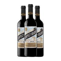hacienda lopez de haro vino tinto rioja crianza botella magnum 15 l 135 vol pack de 3 unidades