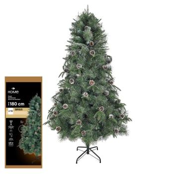 Árbol Navidad con Piñas y Puntas 180 cm
