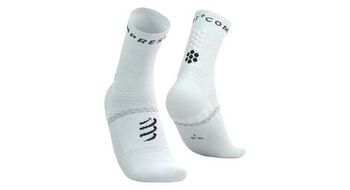 Calcetines compressport pro marathon v2 0 blancos