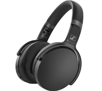 SENNHEISER HD 450BT Wireless Bluetooth Noise-Cancelling Headphones - Black, Black