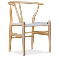 silla de comedor de madera - estilo escandinavo -wish madera natural
