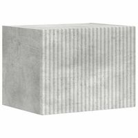 mueble de tv  mueble de salon  gabinete de tv montado en la pared concreto 39 x 31 x 295 cm