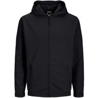 jack  jones jersey 12253764 jcocloud sweat zip hood noos black para hombre