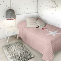 colcha bouti reversible bailarina a cama 105