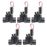 electrovalvula pgv-101 24v 1 hunter con regulador de caudal pack de 5 unidades  oferta exclusiva