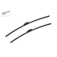 retrofit flat wiper blade set ar703s with spray nozzle