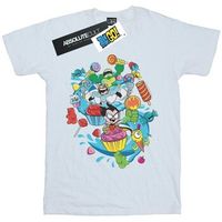 dc comics camiseta teen titans go candy mania para nina