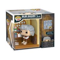 escena coleccionable funko pop nooks el senor de los anillos bilbo