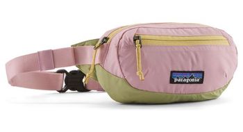 Rinonera patagonia terravia mini hip pack 1l rosa verde