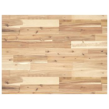 Tablero De Mesa | Tablero Escritorio Rectangular Madera Maciza Acacia 100x60x4 Cm