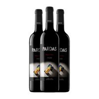 pardas vino tinto negre franc penedes crianza 75 cl 135 vol pack de 3 unidades