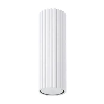Lámpara de techo blanco aluminio alt. 7 cm