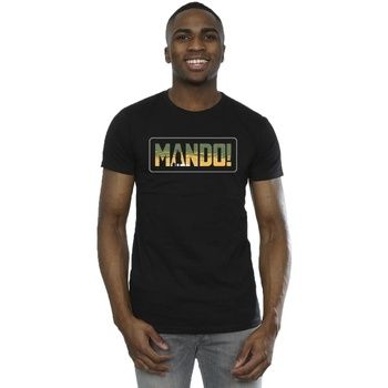 Disney Camiseta The Mandalorian para hombre