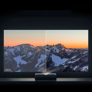 [EU Direct] Xiaomi Mijia 1S 4K Cinema UST proyector 2000 lúmenes ANSI 150 pulgadas ALPD 4K 3D BT 4.0 MIUI TV Xiaomi proy
