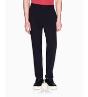 ax armani exchange para hombre xm000346af10897ub101 pantalon flow marino 34 casual poliester