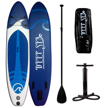 Deep Sea Tabla Sup Set Xxl 330cm, Azul-blanco