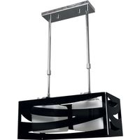 lampara de techo cepheus 2xe27 l43xan22xalregcm acrilico negro