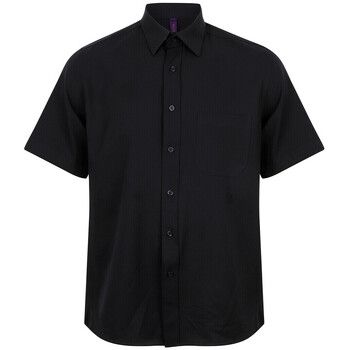 Henbury Camisa manga corta H595 para hombre