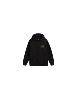 Sudadera Vans Scratched Records Pullo Niño Negro