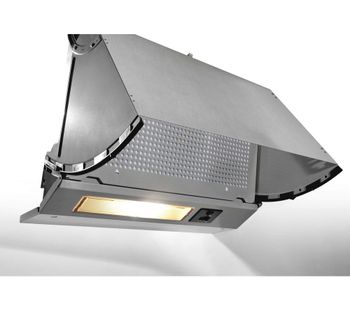 CBP613NGR Integrated Cooker Hood - Grey, Grey