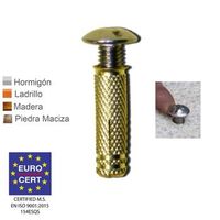 tacos de piscina de laton tornillo inox a2 sistema de anclaje para lona piscina escamoteable con rosca completa