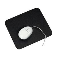 alfombrilla para raton basic q-connect negra 260x220x6 mm