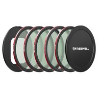 kit de filtros magneticos de liberacion rapida freewell para iphone con filtros nd4 nd8 nd16 cpl y black mist 14 para carcasa y jaula freewell para iphone