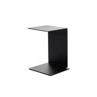 mesa auxiliar de metal kalea - negro made in germany
