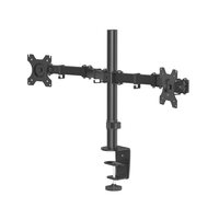 soporte de mesa hama monitor holder para 2 monitores hasta 32 vesa 75x75 100x100 hasta 8kg brazos a