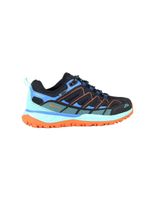 zapatillas de montana hi-tec lander low waterproof negroorange mujer