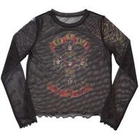 guns n roses camiseta manga larga appetite for destruction para mujer