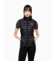 ea7 para mujer 7w000472af12477 chaleco core lady negro 3xl poliuretano outdoor sin mangas  tirantes