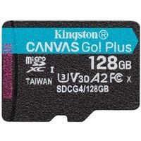 tarjeta de memoria micro sd kingston 128gb microsdxc cgp g4 200r a2 u3