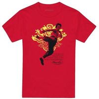 bruce lee camiseta imrtal dragon para hombre