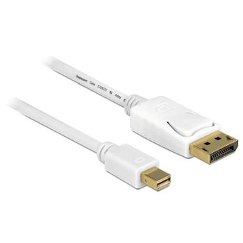 Cable DisplayPort DeLOCK 83482 2 m Mini DisplayPort a DisplayPort Blanco