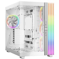 be quiet light base 900 fx argb full tower e-atx doble cristal templado usb-c blanca