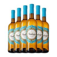 vino blanco abulaga vino de costa 75 cl 12 vol pack de 6 unidades