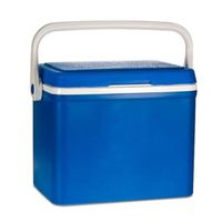 nevera portatil rigida 18l con asa cierre hermetico y aislamiento termico caja termica para camping playa y picnic azul