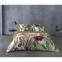 naturals - funda nordica estampada - 100 algodon - extra suave - incluye funda nordica  1 o 2 fundas de cojines - fabricado en espana - modelos florales - cama 90135150180