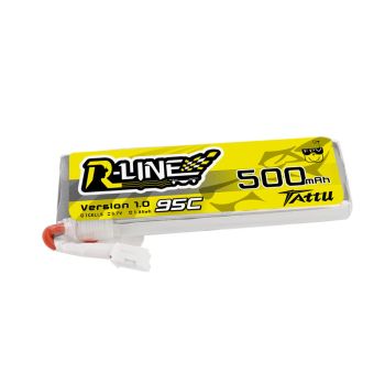 Batería LiPo Tattu 3.7V 500mAh 95C 1S PH2.0 para mini dron RC