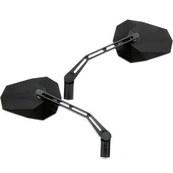 Espejo retrovisor Highsider Stealth X-1 par negro