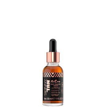 Gotas de aceite hidratante Face de SKINNY TAN 30 ml