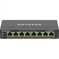 netgear gs308epp-100pes switch ethernet con 8xpoe