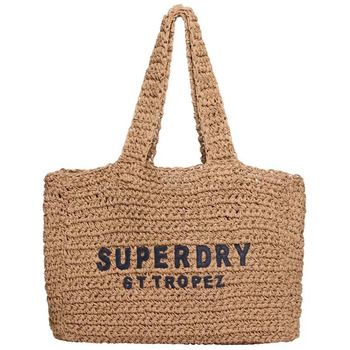 Superdry Bolso tote Raffia City para mujer