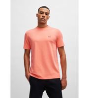 boss para hombre 50506373 camiseta regular fit coral xxl casual algodon manga corta