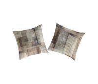 2 cuadrantes cuadri 65x65 cm marron