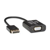 Tripp Lite P134-06N-VGA-V2 adaptador de cable de vÃdeo 0,15 m DisplayPort VGA (HD15) Negro