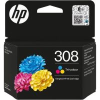 cartucho de tinta original hp 308 tricolor