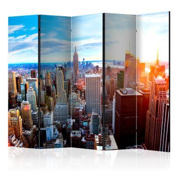Biombo - Sunrise Over Manhattan Ii (225x172 Cm)